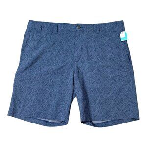 Callaway Mens Golf Shorts Size 40 Blue Heather Performance Polyester Elastane